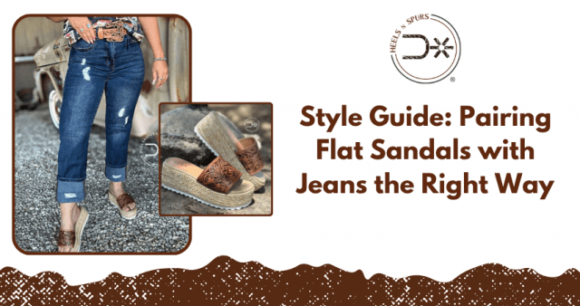 Style Guide: Pairing Flat Sandals with Jeans the Right Way